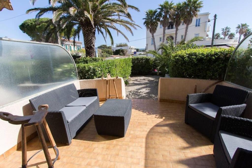Superbe Duplex En Bord De Mer Ла-Сьота Экстерьер фото